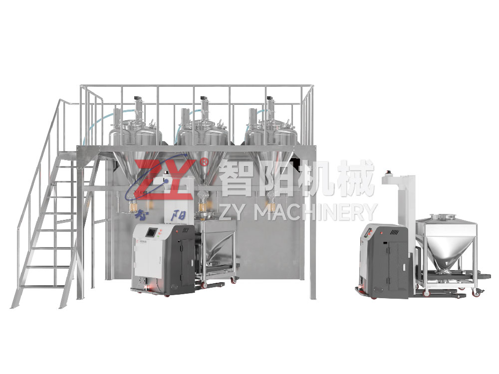 LCP weighing batching station